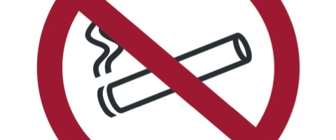 Affichage de l'interdiction de fumer